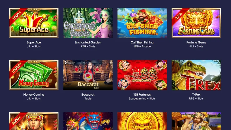 Game Variety & Software Providers - BetWiseHub